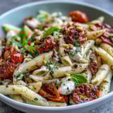 Summer Caprese Pasta Basil