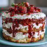 Spring Cakes Strawberries Cream