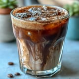 Homemade Brown Sugar Oat Milk Shaken Espresso, expertly chilled for a morning pick-me-up.