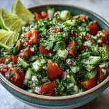Tangy pickle de gallo salsa, a vibrant, zesty topping ready in minutes.